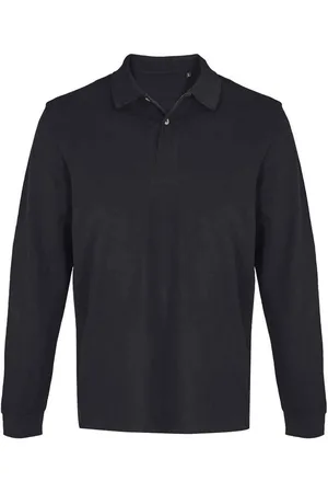 Sols Unisex volwassen piqué poloshirt met lange mouwen