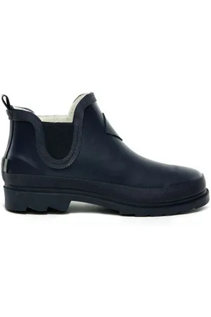 Regatta Dames/dames Harper Enkel Wellingtons met imitatiebontvoering (Marine)