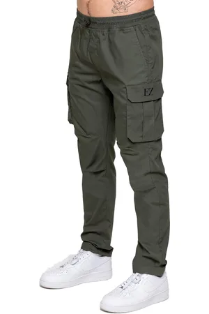 Enzo | Rekbare Cargo Broek voor Mannen