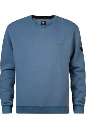 Petrol Industries Heren Plus Size Casual Sweater Kavik - Grijs