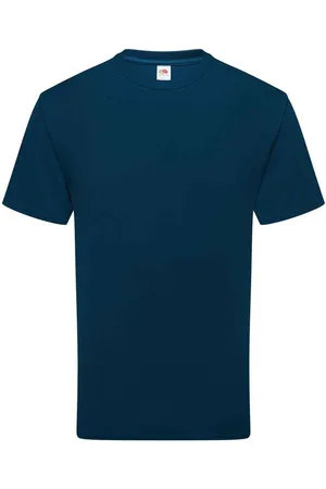 Fruit Of The Loom Katoenen uniseks T-shirt voor volwassenen (Blauw in de bergen)