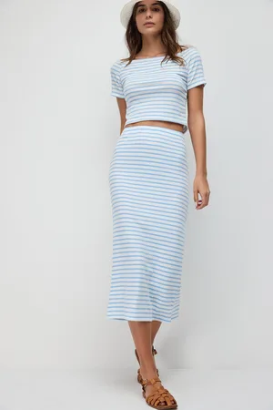 No Matter What Apparel Rekbare Midi Potloodrok