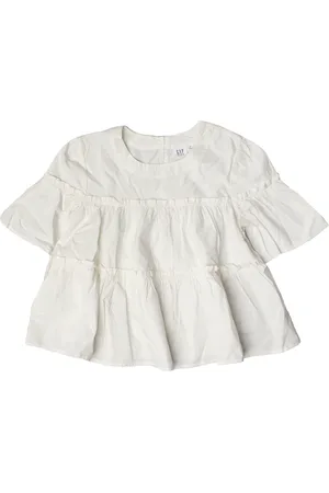GAP Top shirt met korte mouwen en ruches 856269 meisje