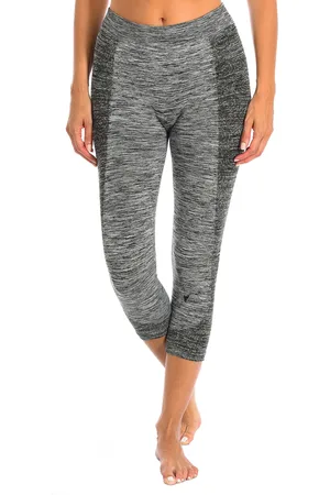 Intimidea Damen-Sportleggings aus 3/4-elastischem Stoff 610254