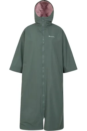 Mountain Warehouse Dames/Dames Kustlijn Waterbestendige Badjas (Khaki)