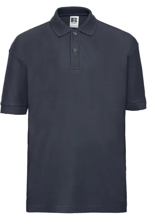 Russell Athletic Russell Kinder/Kinder Piqué Poloshirt (Franse marine)
