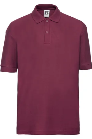 Russell Athletic Russell Kinder/Kinder Piqué Poloshirt (Bourgondië)