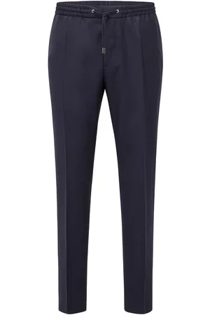 HUGO BOSS Herenbroek Banks in donkerblauw
