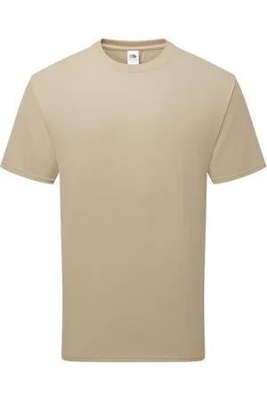 Fruit Of The Loom Katoenen uniseks T-shirt voor volwassenen (Woestijnzand)