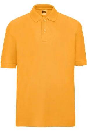 Russell Athletic Russell Kinder/Kinder Piqué Poloshirt (Goud)