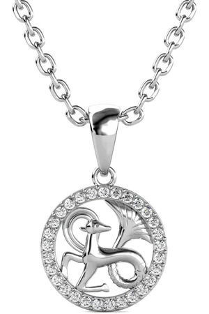 Myc-Paris Steenbok Zodiac Hangers - en Kristal