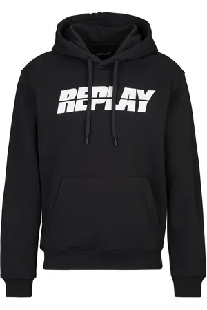 Replay Sweatshirt French Terry Katoen-Poly