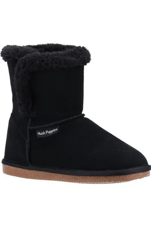 Hush Puppies Meisjes Ashlynn Suede Slippers