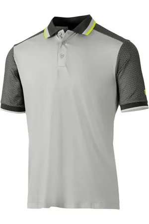 Island Green Heren Golf Poloshirt (Zilvergrijs/Charcoal)