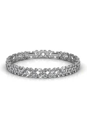 Myc-Paris Bloemige armbanden - en kristal