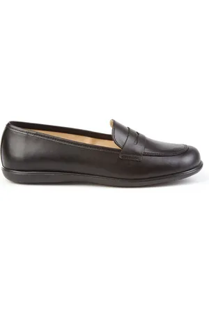 Angelitos Schoolmocassins gemaakt van leer