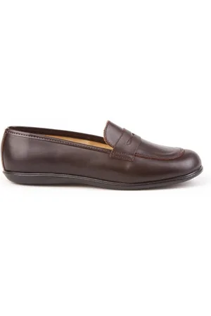 Angelitos Schoolmocassins gemaakt van leer