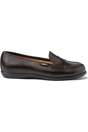 Angelitos Schoolmocassins gemaakt van leer