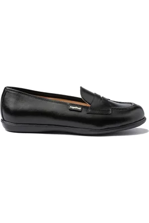 Angelitos Schoolmocassins gemaakt van leer