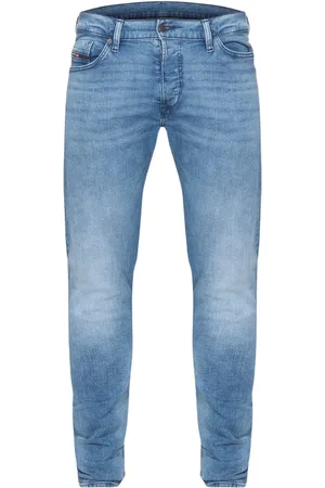Diesel Tepphar-X skinny-fit effen blauwe jeans