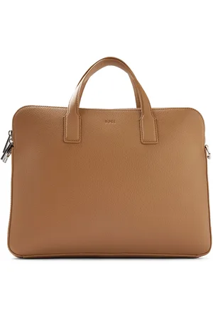 HUGO BOSS Accessories Crosstown Document Case in Beige