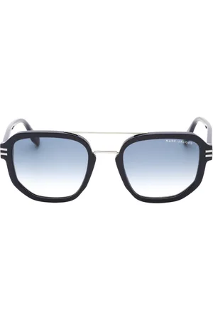 Marc Jacobs Blauwe donker marineblauwe zonnebril met lens