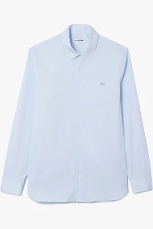 Lacoste Slim-Fit geruit overhemd in popeline voor heren in