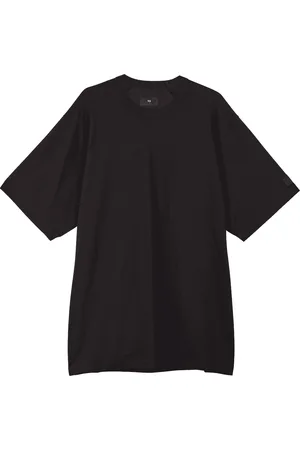 Y-3 Heren Crepe Jersey T-shirt met korte mouwen in