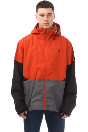 Dare 2B Heren Terrain ademende waterdichte jas in oranje