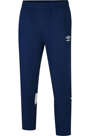 Umbro Kinder/Kids Totaal Gebreid Trainings Joggingbroekje (Marine / Wit)