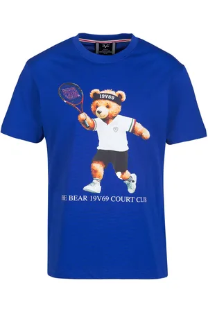19V69 Italia T-Shirts Rafael Tennis Teddy
