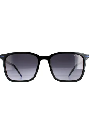 HUGO BOSS Hugo van Hugo Boss Square Mens Black Blue Dark Gray Gradiënt HG 1168/S
