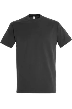 Sols Unisex Imperial Zwaar T-shirt voor volwassenen (Muisgrijs)
