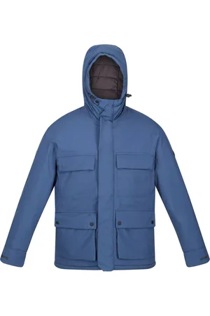 Regatta Heren Raylan waterdichte jas (Donkere Denim)