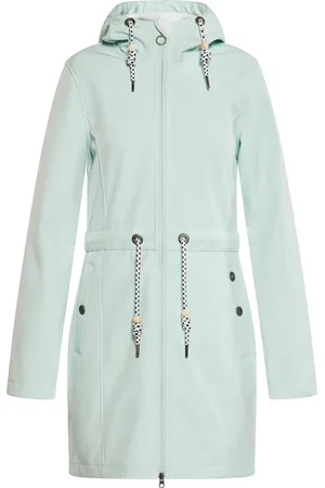 Dreimaster Softshell jas Dames pastel