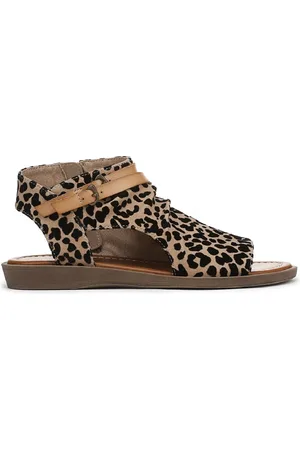 Blowfish Dames Bruine Strappy Lage Wedgesandalen - Denver