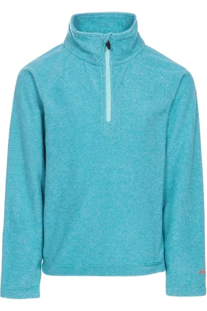 Trespass Childrens Girls Meadows Fleece (Marine)