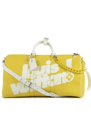 LOUIS VUITTON Ltd. Ed. Virgil Abloh Keepall Bandouliere 50 Reistas