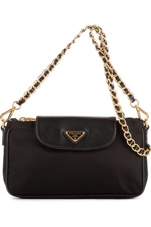 Prada Chain Crossbody Pouch Schoudertas