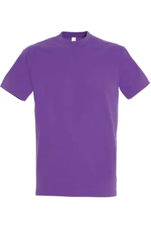 Sols Unisex Imperial Zwaar T-shirt voor volwassenen (Lichtpaars)