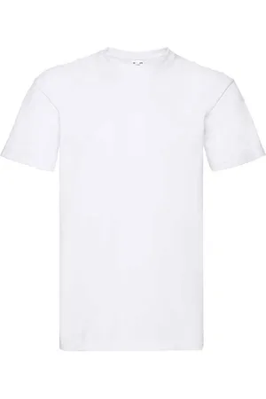 Fruit Of The Loom Unisex Super Premium Effen T-shirt voor volwassenen
