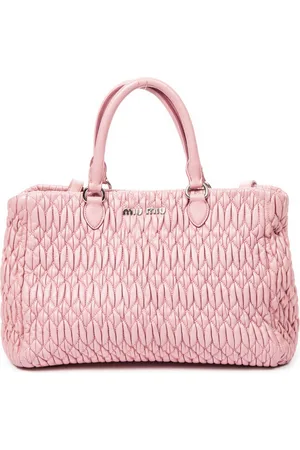 Miu Miu Medium Crystal Chain Tote Handtas