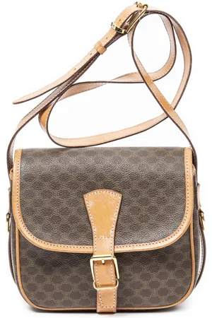 Céline Buckle Flap Crossbody Schoudertas