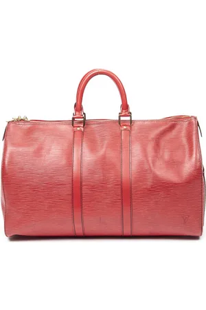 LOUIS VUITTON Keepall Black Stitching 45 Reistas