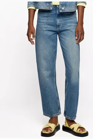 HUGO BOSS Dames Baas Modern Straight-Fit Jeans in