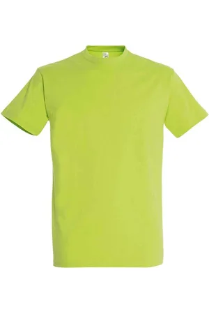 Sols Unisex Imperial Zwaar T-shirt voor volwassenen (Appelgroen)