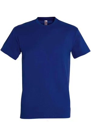 Sols Unisex Imperial Zwaar T-shirt voor volwassenen (Ultramarijn)