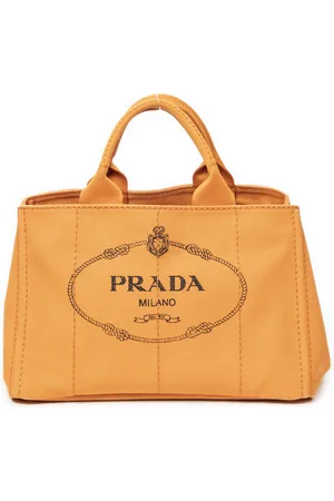 Prada Medium Canapa Tote Schoudertas