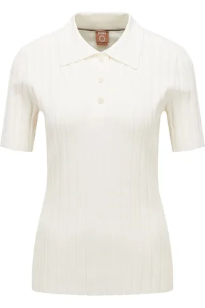 HUGO BOSS Damespolo Faranja Rib in