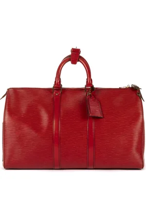 LOUIS VUITTON Keepall Black Stitchings 45 Reistas